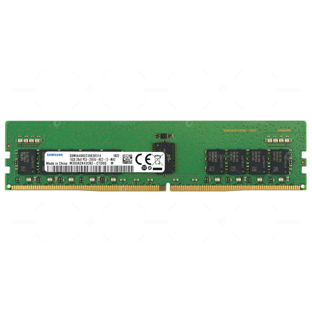 M393A2K43CB2-CTD SAMSUNG DDR4 16GB PC4-21333 2666MHZ RDIMM CAS 19-19-19